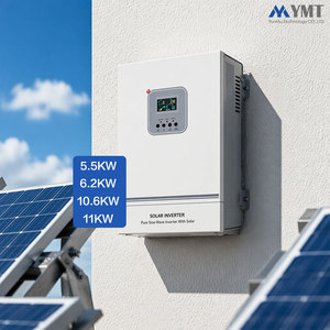 Système solaire hybride 5,5 kW 6,2 kW 10,6 kW 11 kW, alimentation hors réseau/sur réseau 48 V, avec contrôleur de charge MPPT YM-B200, haute efficacité de conversion - Product Image 5