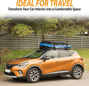 100% กันน้ำสำหรับงานหนัก15คิวบิกฟุตหลังคาด้านบนกระเป๋าใส่ของบนรถมีสายรัดเสริม - Product Image 6