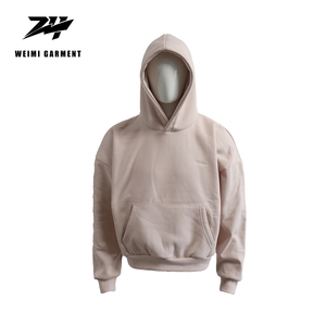 봄과 가을 남성과 여성을위한 풀 커스텀 트렌디 한 후드 스웻셔츠 패션과 부드러운 까마귀 - Product Image 4