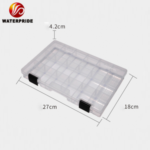 <span class=keywords><strong>Caja</strong></span> de almacenamiento de <span class=keywords><strong>señuelos</strong></span> de pescado de PP transparente 3700 con divisores ajustables <span class=keywords><strong>para</strong></span> pesca en Lago Stream <span class=keywords><strong>caja</strong></span> de aparejos de pesca rígida ligera - Product Image 6