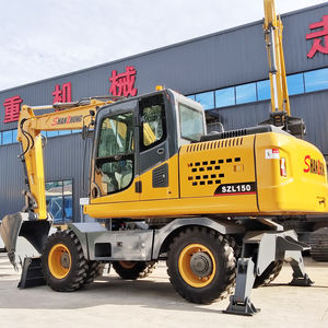 Excavadora hidráulica para caminar Heavy Duty <span class=keywords><strong>14Ton</strong></span> 15Ton Excavadora de ruedas con buen precio - Product Image 6