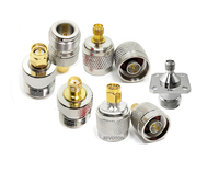 Kit de adaptador SMA a N de suministro de fábrica, conector N macho hembra a SMA macho hembra, conector para cable de extensión de antena Wi-Fi
