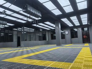 Bois intelligent suspendu en bois nid d'abeille plafond hexagone halo led lumières - Product Image 6