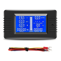PZEM-015 50A 100A 200A 300A Penguji Baterai Digital Ammeter Voltmeter Meter Kapasitas Daya Indikator Pengisian Daya dengan Shunt