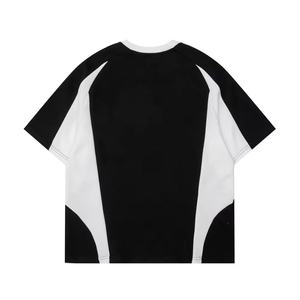 T-shirt personnalisé coupé et cousu, 100% coton, impression lourde, blanchi à l'acide, vintage, grande taille, homme, surdimensionné, vente chaude - Product Image 2