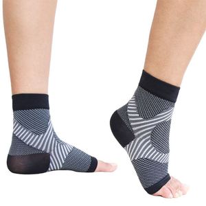 Toeless Ankle Swelling Relief Fasciitis Support <b>Compression</b> Socks Arthritis Socks - Product Image 4