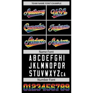 Custom Varsity Jacket Unisex Adult Canvas Casual <b>Rainbow</b> Logo Personalized Stitched Letterman Bomber Jacket - Product Image 5