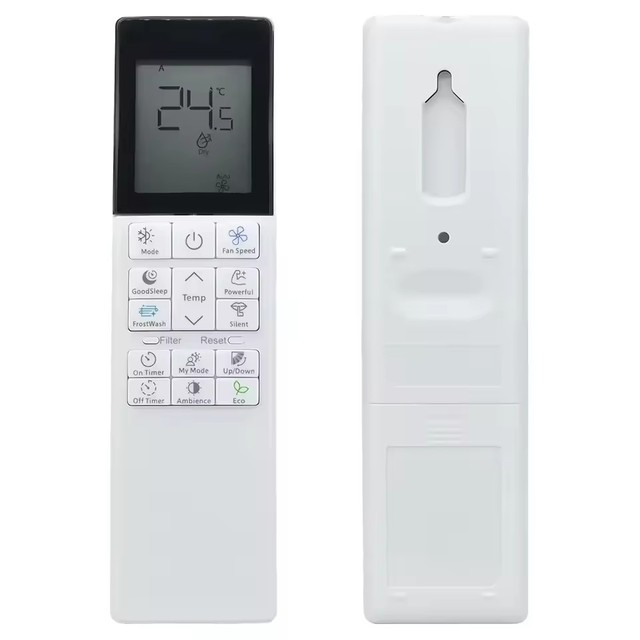 RC-AGU1EDOI Replacement Remote Control for Hitachi AC Air Conditioner-Fixed Code Plastic Rechargeable Battery 8 Meter Range
