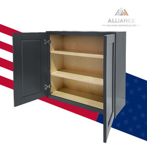 Armoire murale de style Shaker W2430/W2436-W3630/W3636, choix populaire, entrepôt local aux États-Unis, armoire de cuisine RTA en kit - Product Image 1