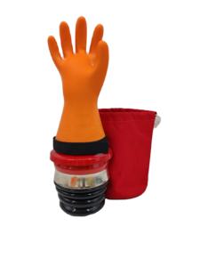 Tid Power G99 Draagbare Lichtgewicht Hoogspanning Geïsoleerde Handschoen Inflator <span class=keywords><strong>Tester</strong></span> Handleiding Elektrisch Gemaakt Van Siliconenrubber - Product Image 6