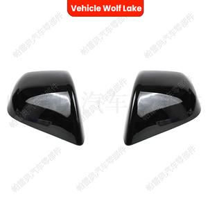 ฝาครอบกระจกมองหลังรถยนต์สีดำสำหรับเทสล่า รุ่น 3 ปี 2017-2020 ด้านซ้ายขวา อะไหล่ทดแทน - Product Image 1