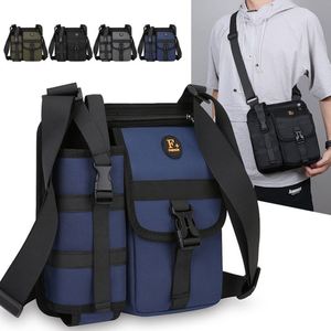 Promotion Custom Logo Men's Trendy Casual Single Shoulder Messenger <b>Bag</b> Multi-Functional Outdoor Travel Portable Water <b>Bottle</b> - Product Image 2