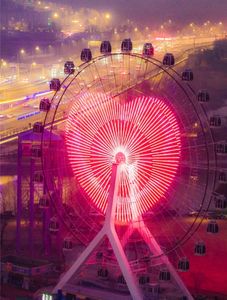 Ip65 9led Smd5050 Auto Rgb E14 Carousel Led Kermis Verlichting Decorative <b>Light</b> For Amusement Parks 45mm Ac24v Ferris Wheels - Product Image 1