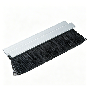 Striscia di Spazzole con Base in Metallo <span class=keywords><strong>per</strong></span> Sigillare il Fondo della Porta con Guarnizione a <span class=keywords><strong>Spazzola</strong></span> - Product Image 5
