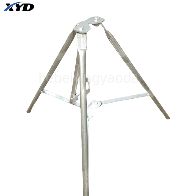Heavy Duty Scaffolding Steel Material Galvanized Adjustable Tripod Shoring Prop for Support Formwork Construction System