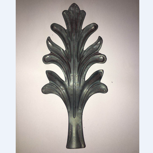 Hojas Decorativas de Hierro Forjado y Acero Fundido, Servicio de Modelado 3D Incluido, Componentes de Hierro Forjado, Diseño Hermoso - Product Image 4
