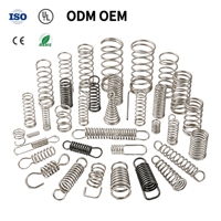 Ressorts de compression en acier inoxydable personnalisés, ressorts hélicoïdaux 304 pour machines industrielles, service OEM
