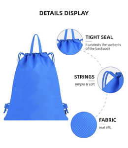<b>Backpack</b> Custom LOGO Customizable <b>Drawstring</b> Bag Manufacturer High Capacity Waterproof - Product Image 6
