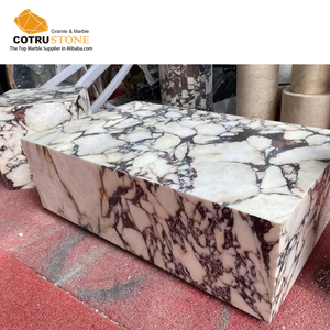 Lusso Villa Calacatta plinto in marmo viola camera da letto <span class=keywords><strong>cubo</strong></span> <span class=keywords><strong>tavolino</strong></span> in pietra naturale italia <span class=keywords><strong>tavolino</strong></span> da caffè - Product Image 5