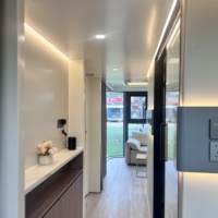 Maisons modulaires Tiny Villas, autres maisons préfabriquées, maisons préfabriquées en capsule spatiale de 20 pieds, villégiature mobile de luxe