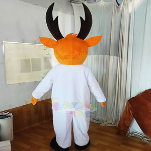 Costume de mascotte d'antilope personnalisé, idéal pour les carnavals, les fêtes, les événements, la publicité et les promotions - Product Image 4