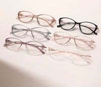 Nouvelles lunettes anti-lumière bleue transfrontalières les plus vendues, élégantes et anti-âge, monture TR90 pour femmes, compatibles avec des verres correcteurs