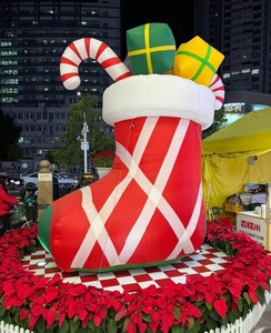 <span class=keywords><strong>2025</strong></span> giáng sinh vớ <span class=keywords><strong>Inflatable</strong></span> khổng lồ thả bóng với quà tặng điền cho quảng cáo/trang trí - Product Image 2