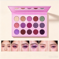 Poudre illuminatrice minérale à paillettes épaisses phosphorescente Hojo, maquillage pour les yeux mat, scintillant et waterproof, marque privée