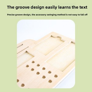 Creative Wooden Counting Stick Hand Shape Toy Multifunctional Math Learning Educational Tool for Toddlers Kids Number Training - Product Image 5