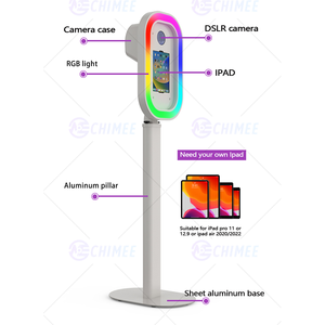 Fácil de montar Alquiler de fiesta de boda DSLR iPad Photo Booth Shell Fit Cámara e impresora <span class=keywords><strong>Espejo</strong></span> Photobooth Machine Photomaton Kiosco - Product Image 4