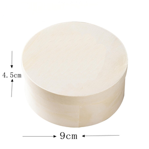 Mousse Mille Crepe <strong>Cake</strong> Baking Round <strong>Wooden</strong> Gift Box <strong>Wooden</strong> <strong>Cake</strong> Packaging Box Custom Made Eco Friendly Storage DIY Packaging - Product Image 3