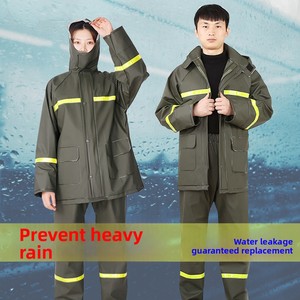 Traje Impermeable Grueso y Resistente al Viento para Ciclismo, Pantalones de Lluvia para Niños, Protección Completa del Cuerpo, Resistente a las Manchas, Duradero, Anti-Lluvia Intensa - Product Image 1