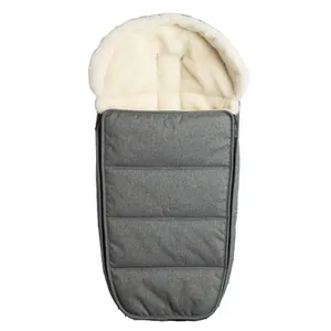 时尚设计冬季防水睡袋100% 棉100% 羊毛婴儿推车脚套