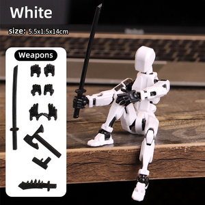 Robot de cambio de forma móvil multiarticulado impreso en 3D, modelo de 13 Figuras de acción, juguetes para niños y adultos, nuevos juegos para padres e hijos, regalos - Product Image 5