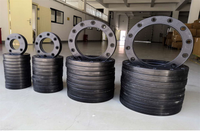 Cincin pendukung Adaptor flens HDPE dilapisi PP