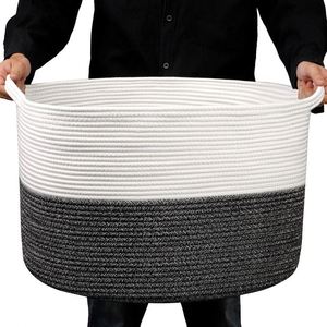 <strong>Corner</strong> Laundry <strong>Basket</strong> With Lid Wicker <strong>Baskets</strong> Decoration Mini Beach Best Hampers for Couples Seagrass and Cotton - Product Image 5