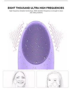 <span class=keywords><strong>Limpiador</strong></span> <span class=keywords><strong>Facial</strong></span> Sónico de Silicona Impermeable, Cepillo Eléctrico para Eliminación de Puntos Negros y Cuidado de la Piel - Product Image 6
