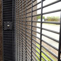 Corrosiebestendig roestvrijstalen gaashekwerk met vierkante openingen voor buitenbeveiliging
