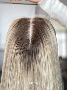 2026 SHY New 8*8 Mini Lace Closure Virgin Hair <b>Full</b> Lace Topper Wig Women Hair Loss Medium Part Single Knot Stock - Product Image 5