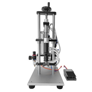 Máy tính để bàn di động máy làm đầy chất lỏng với độ chính xác cho chai thủy tinh Pet dầu nước giải khát Doanh Nghiệp Nhỏ - Product Image 3