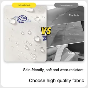 Impermeabile per Bambini Lungo e Completo con Protezione per Zaino, per Ragazzi e Ragazze, Studenti delle Scuole Elementari, Escursioni e Gite all'Aperto - Product Image 4