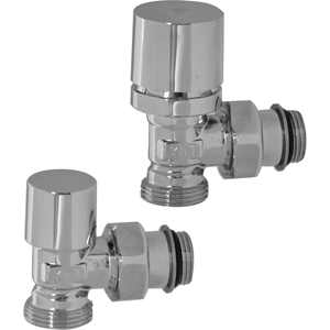 Cromado Lockshields Válvulas DE SEGURIDAD Par 1/2X24-19 - Product Image 1