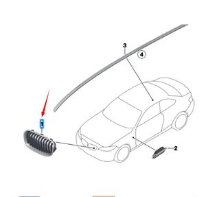 51137295523 la red central izquierda negra es adecuada para el <span class=keywords><strong>BMW</strong></span> Serie 2 F22 - Product Image 4