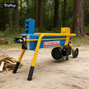 เครื่องผ่าฟืนอเนกประสงค์ 8 ตัน พร้อมลิ่ม 4 ทิศทางเสริมสำหรับผ่าไม้เป็นชิ้นๆ หลายชิ้นในหนึ่งรอบการทำงาน - Product Image 5