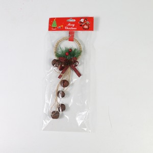 크리스마스 장식 실버 골드 매달려 징글 벨 크리스마스 트리 장식 크리스마스 금속 벨과 리본 - Product Image 3