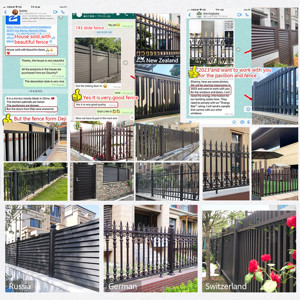 Valla Decorativa <span class=keywords><strong>de</strong></span> Aluminio para Jardín, Exterior, Económica, Sin Excavación, Fácil <span class=keywords><strong>de</strong></span> Instalar, para <span class=keywords><strong>Caminos</strong></span>, Jardines y Carreteras, Valla <span class=keywords><strong>de</strong></span> Aluminio para Australia - Product Image 4