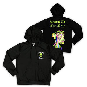 Sweat-shirt imprimé personnalisé en polyester et coton pour jeunes garçons Cool Street Style Pullover Hoodies - Product Image 2