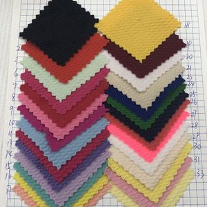 Tela Jacquard de poliéster, tejido sólido de 4 vías, Spandex, 33 colores disponibles, venta al por mayor - Product Image 6