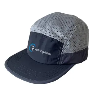 New Custom 8 Panel Performance Fractell Running Hat Outdoor Dry Fit Soft Road Trail Running Headwear Sports Cap For Men Women