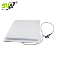 Antenne RFID UHF étanche 15M lecteur longue portée pour système de contrôle d'accès de stationnement de voiture logiciel gratuit SDK WG RS485 relais RS232